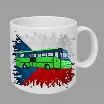 Moon River SOR C hrnek s autobusem vlajka obsah 330 ml (hrneček autobus)