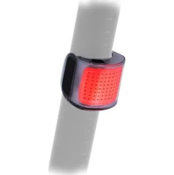 Cyklosvítilna Author Světlo zad. Clip360 USB 40 lm (čirá/čiré-sklo)