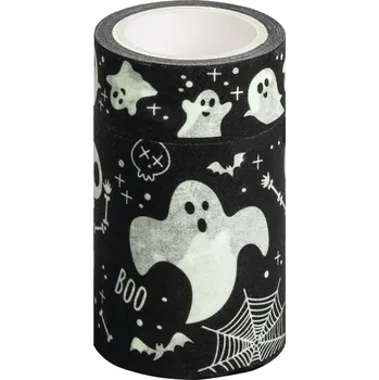 Kancelář Ozdobná lepicí páska se světelným efektem - duchové