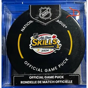 Puk Inglasco / Sherwood Puk All Star 2024 Toronto Super Skills Game Puck