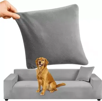 Nábytek Napínací potah na sedačku 190–230 cm – Tmavě šedý samet