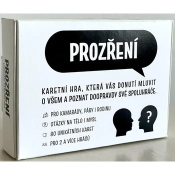 Desková hra Prozření - Karetní hra