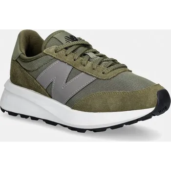 Pánské tenisky New Balance 370 sneakers boty U3708JX zelená 81X, EUR 40
