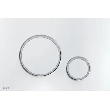 ALCADRAIN Alca Thin 7 ovládací tlačítko pro WC moduly, chrom lesk/chrom mat, M771 M771