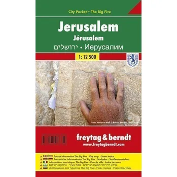 PL 506 CP Jeruzalém 1:12 500 / kapesní plán města