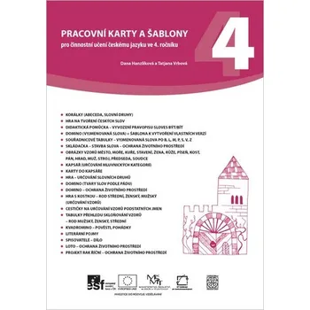 Český jazyk Pracovní karty a šablony pro činnostní učení českému jazyku v 4. ročníku