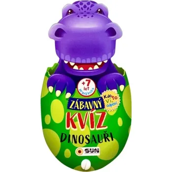 Zábavný kvíz Dinosauři - Kdo to ví, odpoví 7+