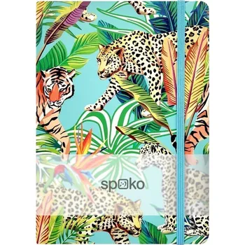 Dětské zboží Spoko zápisník Jungle gepard A5, linkovaný