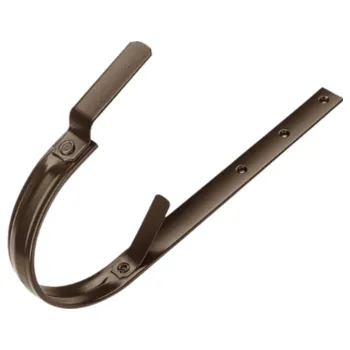 Odvodňovací žlab STELLA METALLI Střešní žlabový hák s prolisem 333/550 Testa di Moro