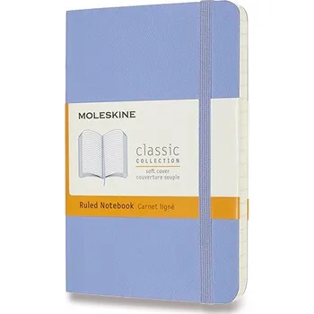 Dětské zboží Zápisník Moleskine - měkké desky, S, linkovaný - nebesky modrý
