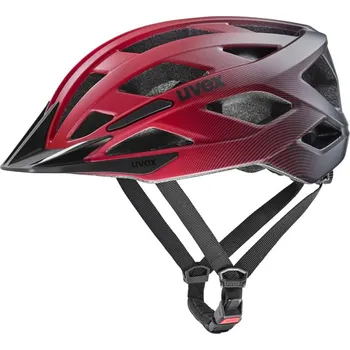 Cyklistická přilba Helma UVEX I-Vo 2 Red-Black Matt - 56-60cm