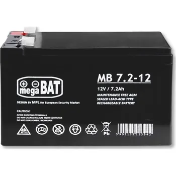 Dětské zboží MILLY MALLY Gelový akumulátor VRLA MB 7,2-12 MB 7.2-12 bezúdržbový