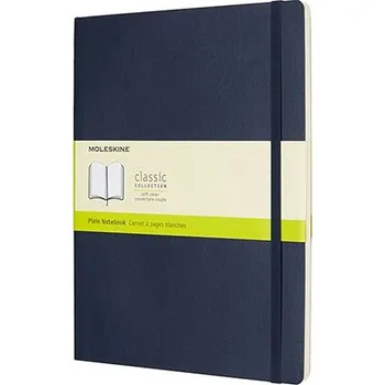 Dětské zboží Zápisník Moleskine - měkké desky, XL, čistý - modrý