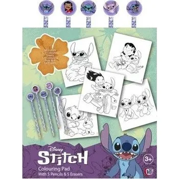 omalovánky CYP Brand Stitch Omalovánky s pastelkami (2025)