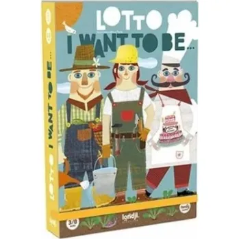 Desková hra LONDJI Loto Chtěl bych se stát...