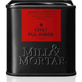 Koření Bio Pul Biber chilli 45 g, vločky, Mill & Mortar - doprava zdarma od 2999 Kč
