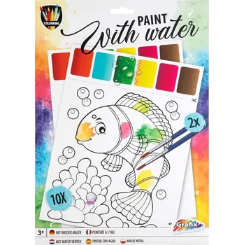 Dětské zboží Omalovánky s vodovými barvami