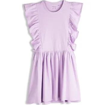 Dívčí šaty GATE Bavlněné šaty s volány 12Y 426-0495/685
