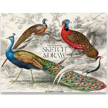 Výtvarný papír Skicák Shkolyaryk Muse Sketch - A5+, 40 listů, 115 g