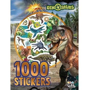Sešit Dinosauři - 1000 samolepek v sešitu