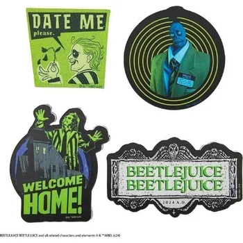Dekorativní magnet Beetlejuice Set magnetů 4 ks