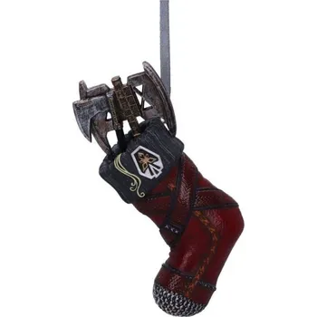 Vánoční ozdoba Pán prstenů vánoční ozdoba - Gimli 8 cm (Nemesis Now)