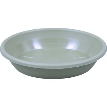Podmiska Podmiska pod květník SAKURA MODERN plastová matná d12cm, zelená