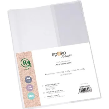 Dětské zboží Spoko ReLeaf obaly na sešity A4 - balení 10 ks
