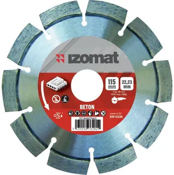 Řezný kotouč Diamantový kotouč Izomat - beton 115 mm