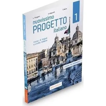 Italský jazyk Nuovissimo Progetto italiano 1/A1-A2 Quaderno degli esercizi dell'insegnante (+1 CD audio)