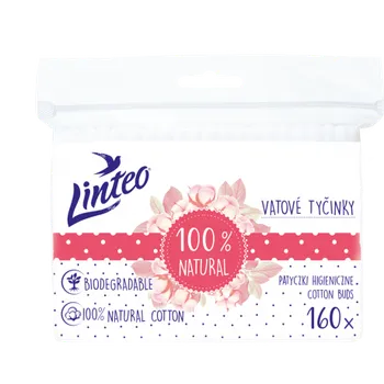 Dikos Tyčinky vatové LINTEO 160ks sáček