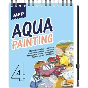 omalovánky Malování vodou Doprava 4