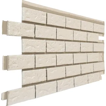 Obklad Fasádní obkladový panel Novik Hand Laid Brick odstín White Blend