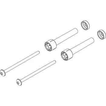 Příslušenství ke střešnímu nosiči Thule Number plate holder pins TH1500055030