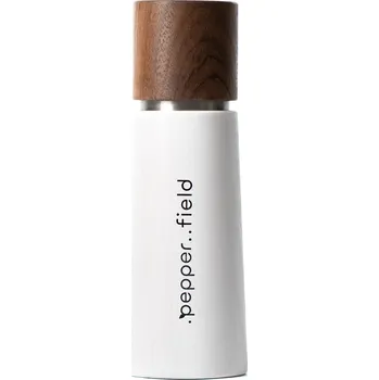 Mlýnek na koření Bílý dřevěný original .pepper..field mlýnek