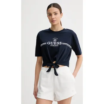 Dámské tričko Guess dámské V6GI20.K3509 námořnická modř 59X, vel. XL