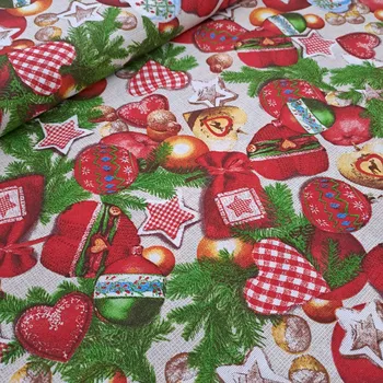 Pro útulný domov dekorační látka vánoční PERNÍČKY