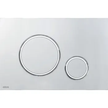 ALCADRAIN Alca Thin 7 ovládací tlačítko pro WC moduly, chrom mat/chrom lesk, M772 M772