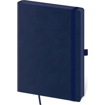 Zápisník MEMORY Dark Blue - linkovaný L poznámkový blok