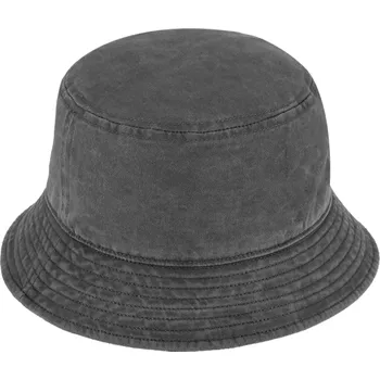 Klobouk Fiebig - Headwear since 1903 Šedý bucket hat - Fiebig - sepraná bavlna - washed cotton Velikost: 56 cm