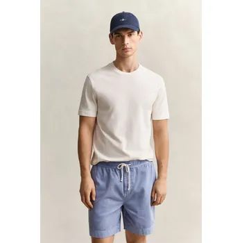 Pánské tričko TRIČKO GANT WASHED SLUB SS TSHIRT CREAM