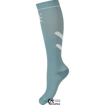 Podkolenky Horka -COMPRESSION- - Modrozelená - 39/42