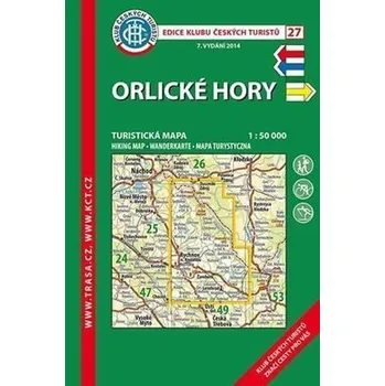 KČT 27 Orlické hory 1:50 000 Turistická