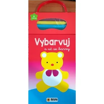 omalovánky Medvídek - Vybarvuj a uč se barvy