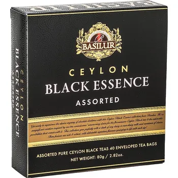 Horký nápoj BASILUR Black Essence Assorted přebal 40 gastro sáčků
