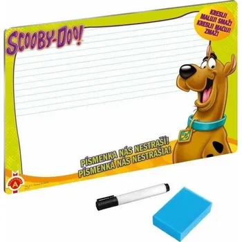 Kniha Scooby-Doo! Písmenka nás nestraší - Stírací tabulka