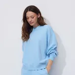 Reserved - Hladká mikina s vysokým podílem bavlny - světle modrá - 758HS-50X - 758HS-50X-S