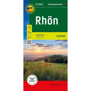Rhön 1:120 000 / rekreační mapa