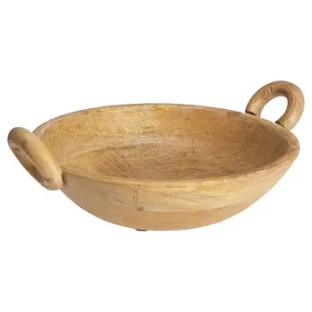 MISKA 25X29CM DREWNO NATURALNE