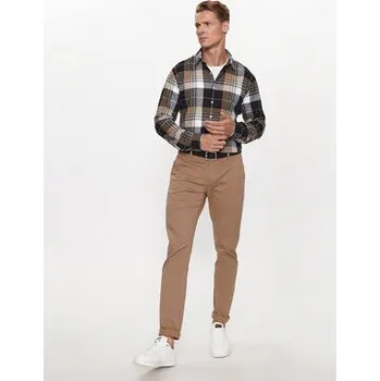 Pánská košile Lindbergh Košile 30-203482 Béžová Slim Fit M